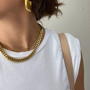 4mm Gold Chain Necklace